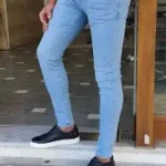بنطلون رجالي ازرق فاتح34